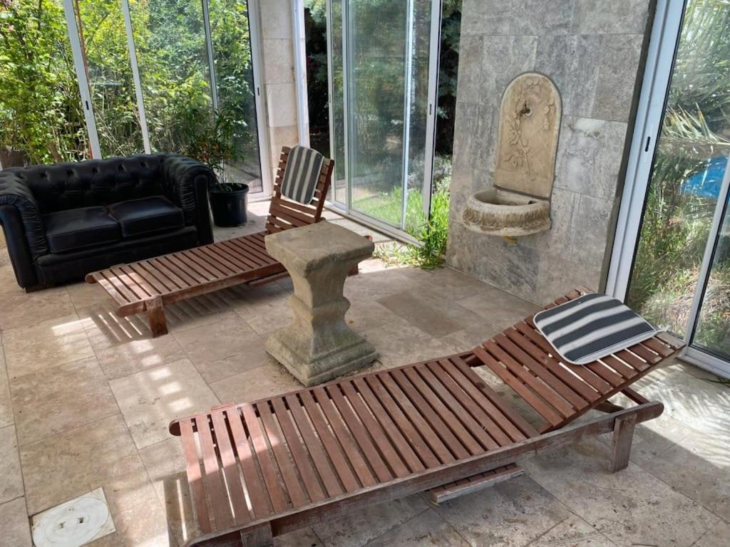 Chambre Chez L'Habitant Avec Piscine Marseille Luaran gambar